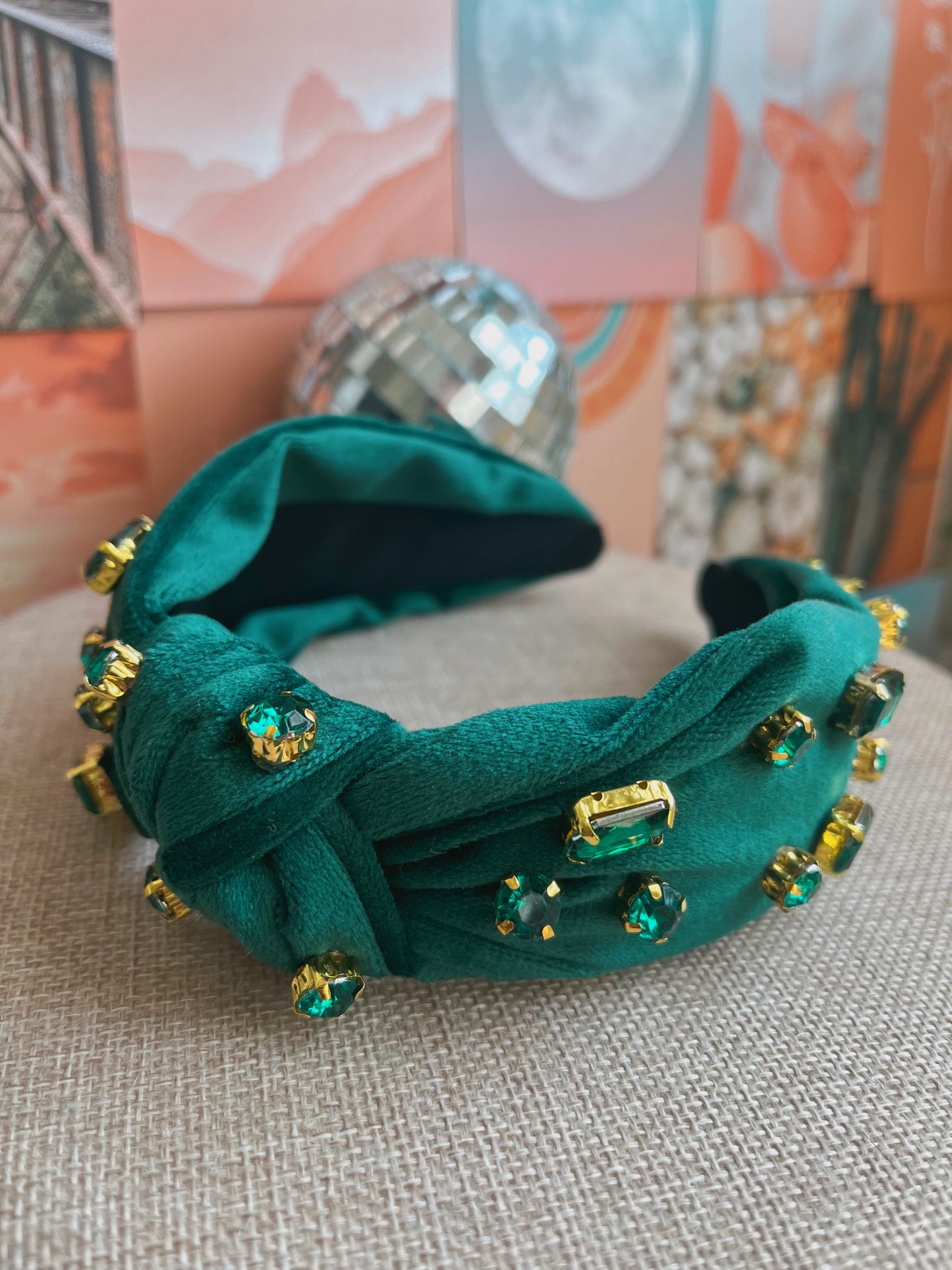 The Green Girly Headband