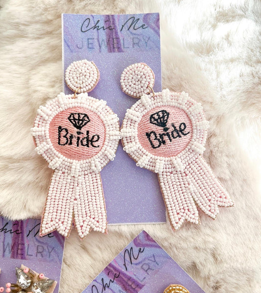 Beaded Bride Ribbons